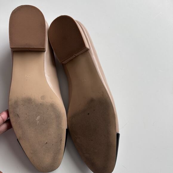 Steve Madden Beige and Black Flats - Picture 10 of 11